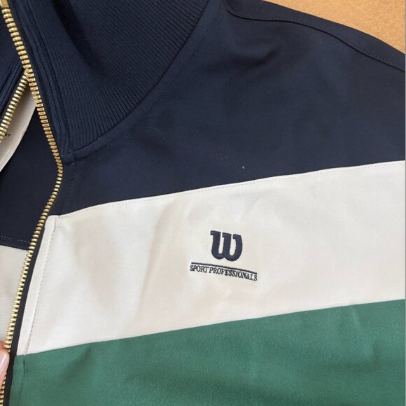 NWT Wilson Tennis Court Jacket (Small) - Picture 3 of 4